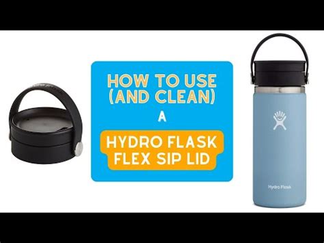 hydro flask flex sip lid assembly|How to Use (and Clean) your Hydro Flask Flex Sip Lid (a 60。